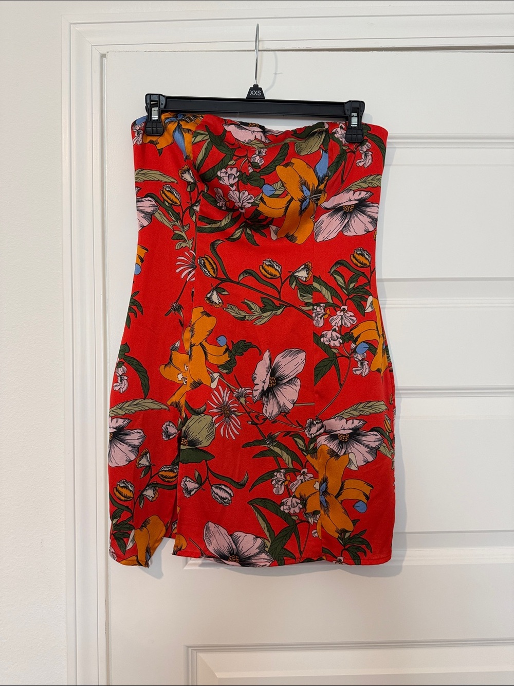 superdown Red Floral Mini Dress
